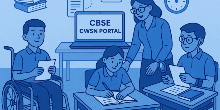 CBSE Opens Online Portal for CWSN Students to Avail Exam Exemptions/Facilities for 2026 Board Exams