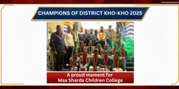 Maa Sharda Children College Jalalabad Wins District-Level Kho-Kho Championship