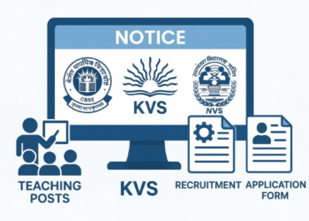 CBSE Issues Corrigendum for KVS–NVS Recruitment 2025; Qualifications Revised & Last Date Extended