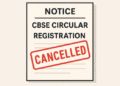 CBSE Issues Advisory on Cancellation of Registration of CBSE-WSO, Agra