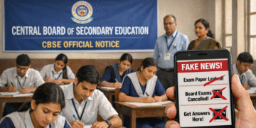 CBSE Issues Advisory Against Fake News and Rumours Ahead of Board Exams 2026