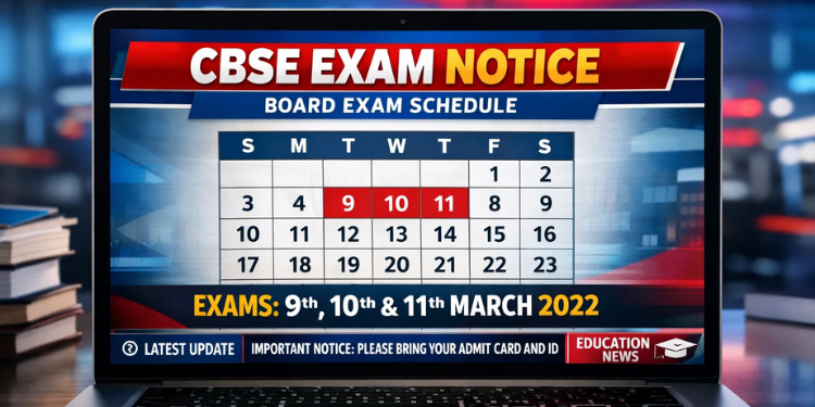 CBSE Postpones Class 12 Board Exams on 9–11 March in Middle East Regions