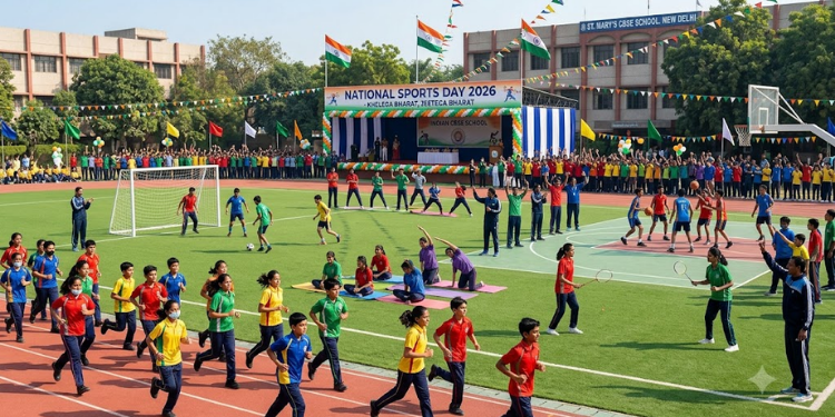 CBSE Schools Celebrated National Sports Day 2026 with ‘Khelega Bharat, Jeetega Bharat’ Activities