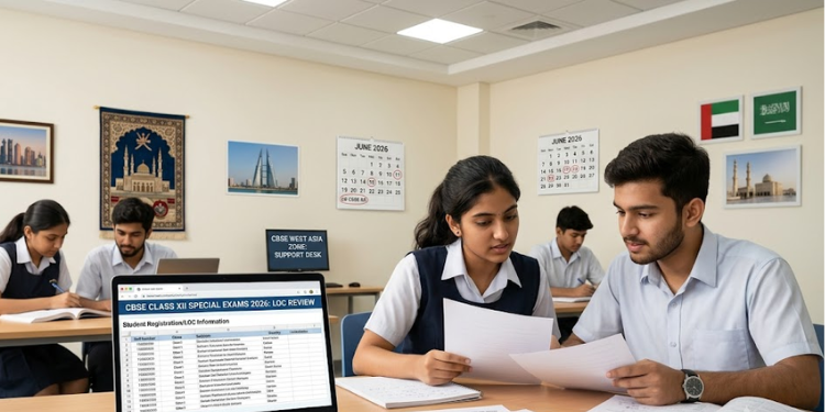 CBSE to Conduct Special Class XII Examinations 2026 for Students in West Asian Countries
